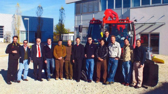 Chilean Ski Industry Visits Kässbohrer/PistenBully
